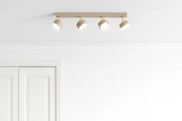 Brilagi - LED RGB dimabil spot MONO 4xGX53/14W/230V Wi-Fi Tuya bej