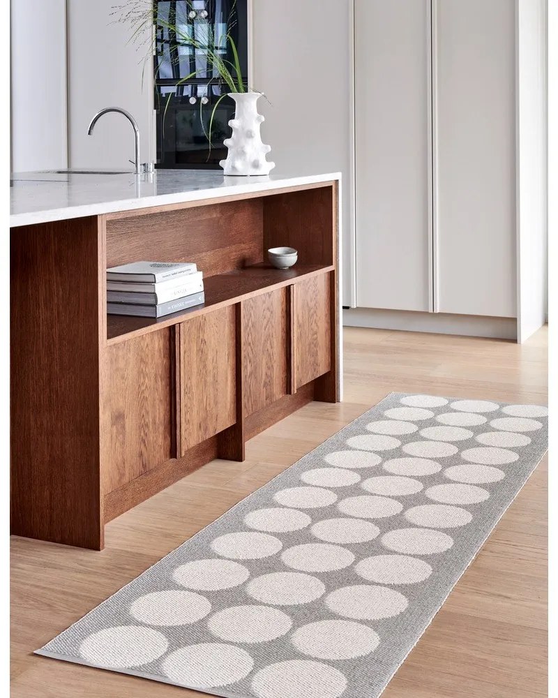 Covor tip traversă pentru interior și exterior bej/crem 70x320 cm Hugo Linen Vanilla – Pappelina