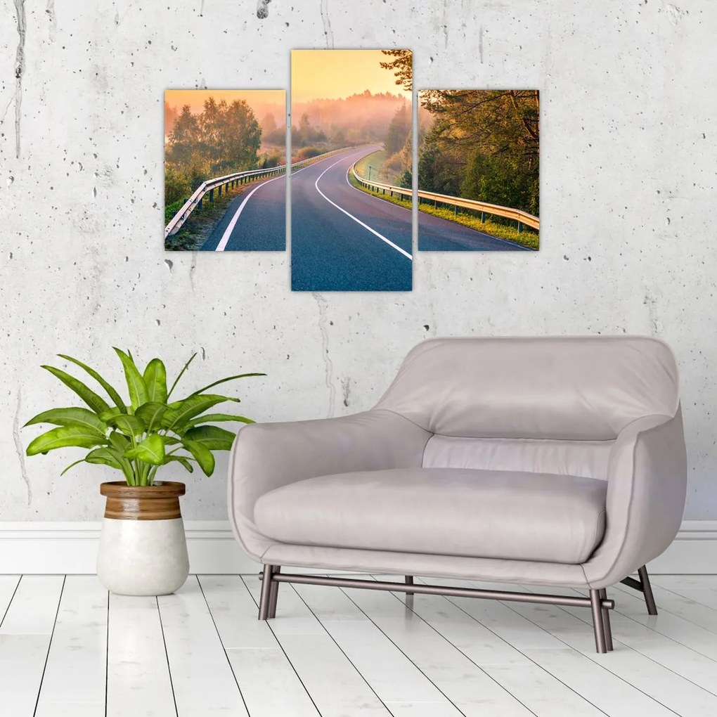 Tablou - Călătoria la răsăritul soarelui (90x60 cm)