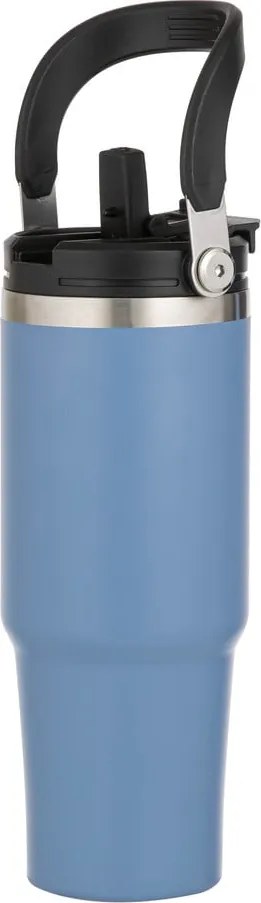 Sticlă albastră de călătorie din oțel inoxidabil 1 l Eco – Ladelle