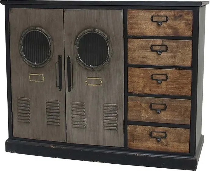 Bufet industrial cu sertare NAUTILUS 105cm