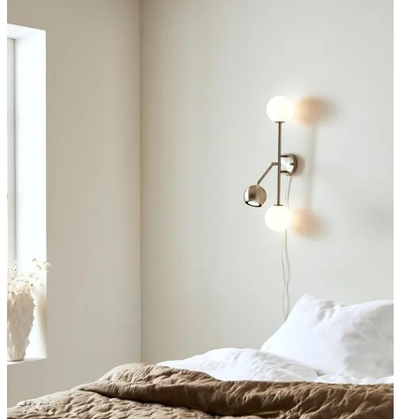 Aplică BESIDE 2xG9/20W/230V + 1xGU10/7W/230V crom Markslöjd 108256