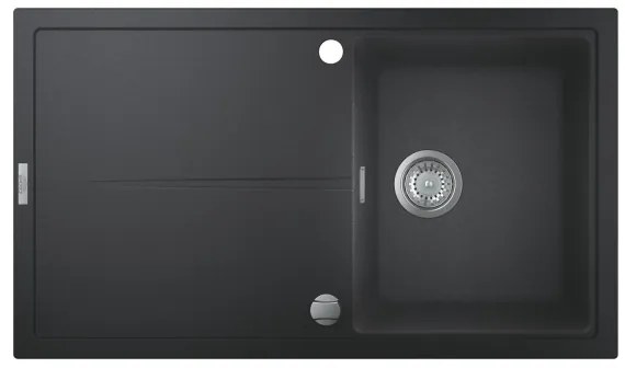 GROHE K400 31640AP0 - chiuvetă din compozit, 860 × 500 mm, granit/negru