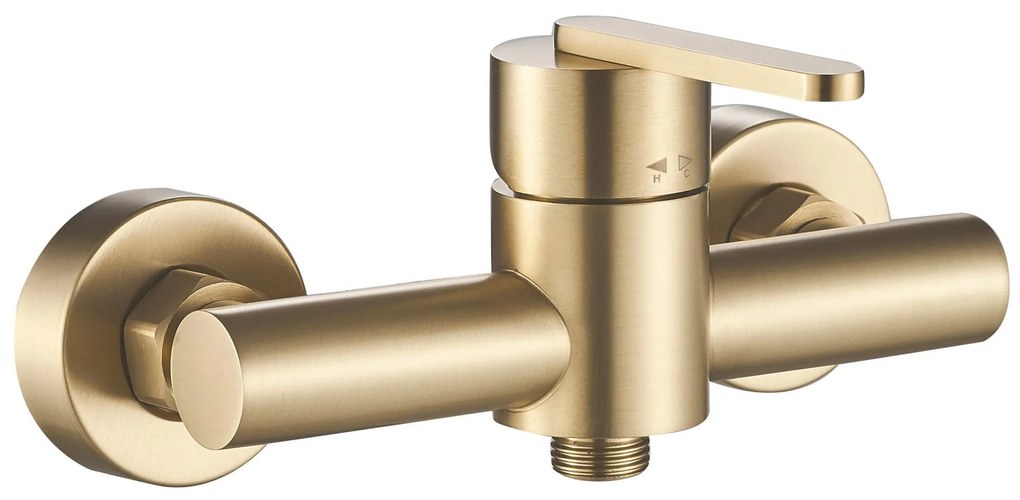 Baterie de duș REA Ontario BRUSH GOLD