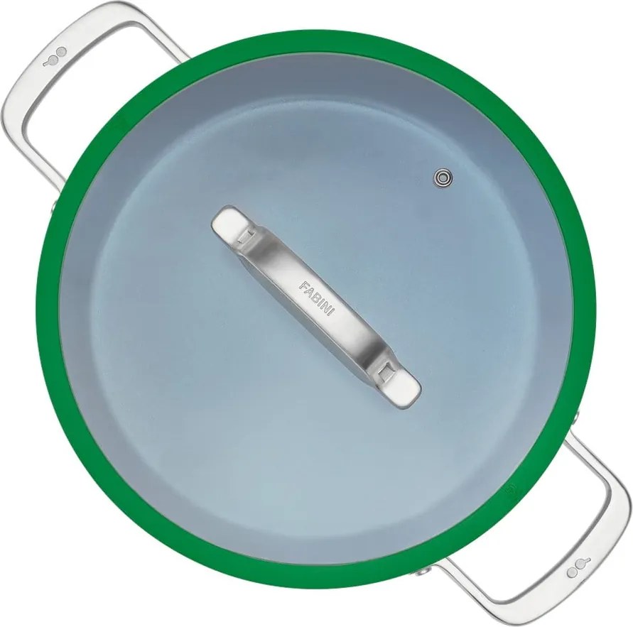 Tigaie cu capac/cu suprafață ceramică ø 28 cm tegame Meda 3.0 – FABINI