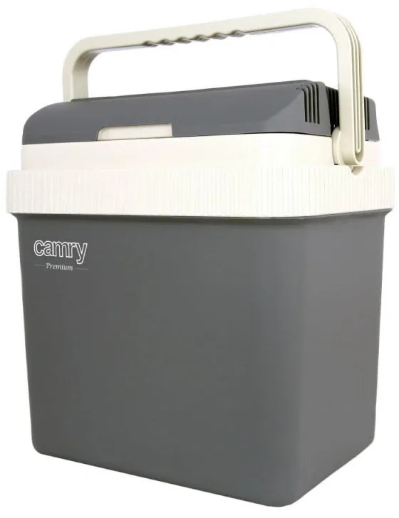 Lada frigorifica portabila Camry CR 8065, 21 L, 12V DC/220V AC, Racire si incalzire, Gri