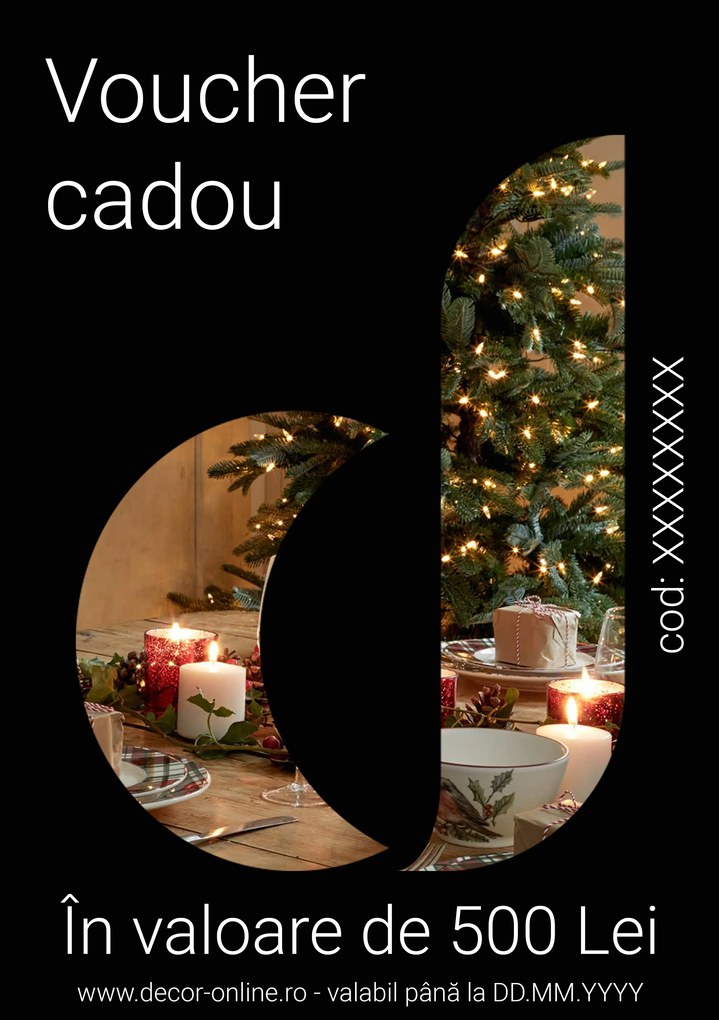 Voucher cadou în valoare de 500 Lei