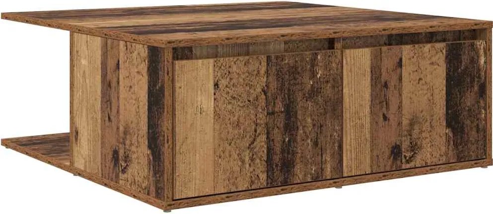 vidaXL Masă de cafea Lemn vechi 80 x 80 x 31 cm Lemn compozit