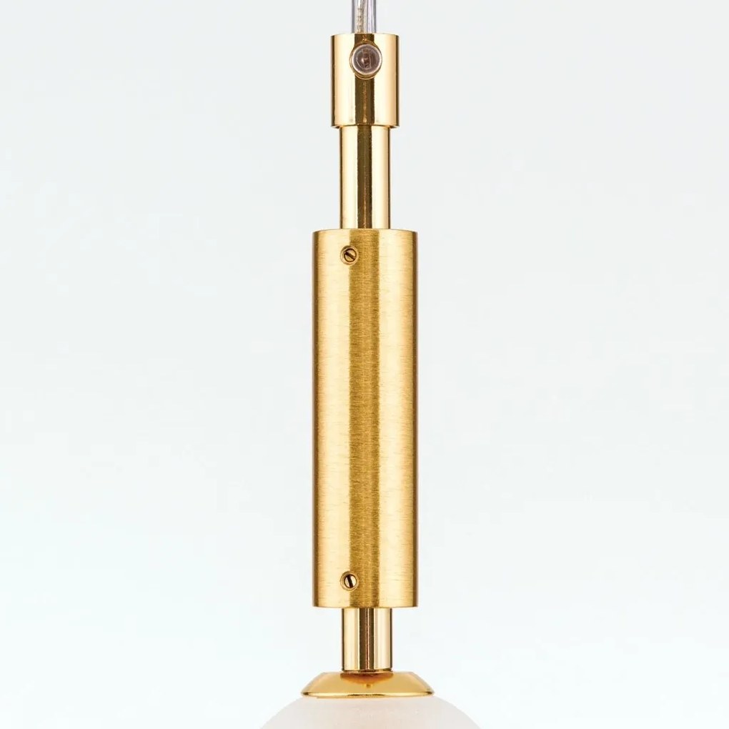 Pendul design modern OPALDESIGN 10cm, auriu mat