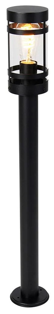 Lampă inteligentă de exterior neagră 80 cm IP44 incl. Wifi ST64 - Gleam