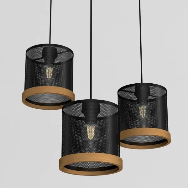 Lustră pe cablu BERIL 3xE27/60W/230V