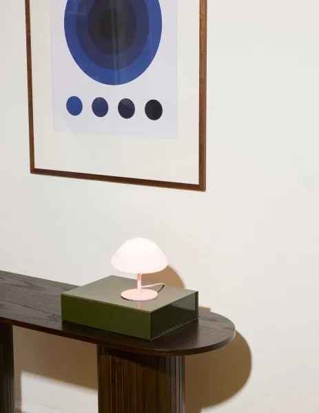 Halo Design 747047 - Lampă de masă CANDY MINI MUSH 1xG9/25W/230V Ø 17 cm roz