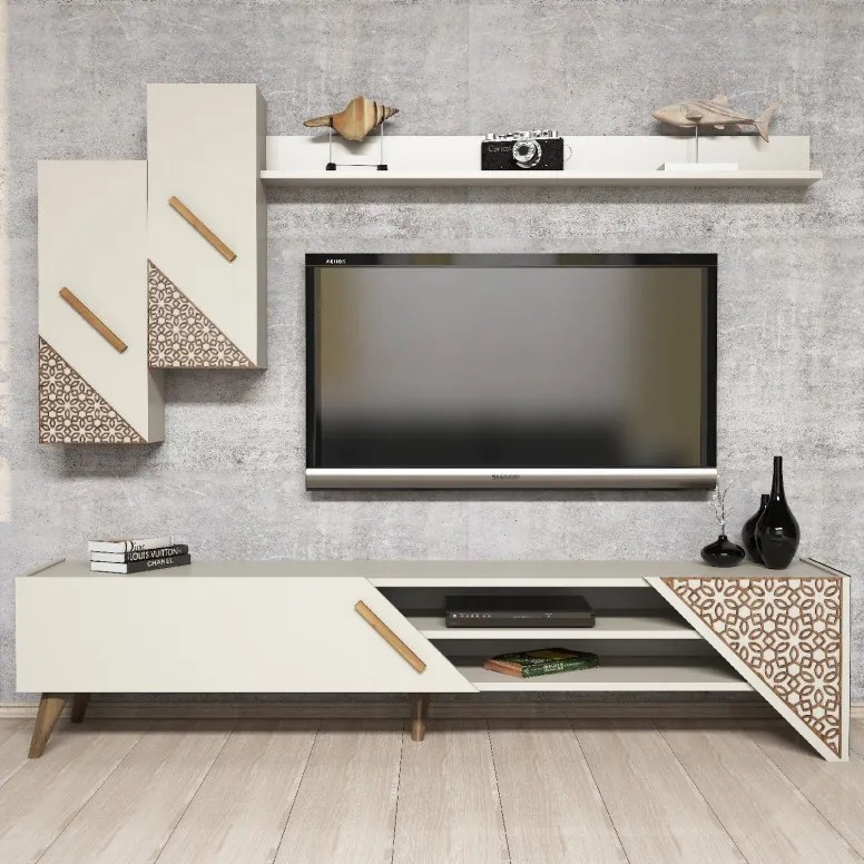 Comoda TV Beril - Crem