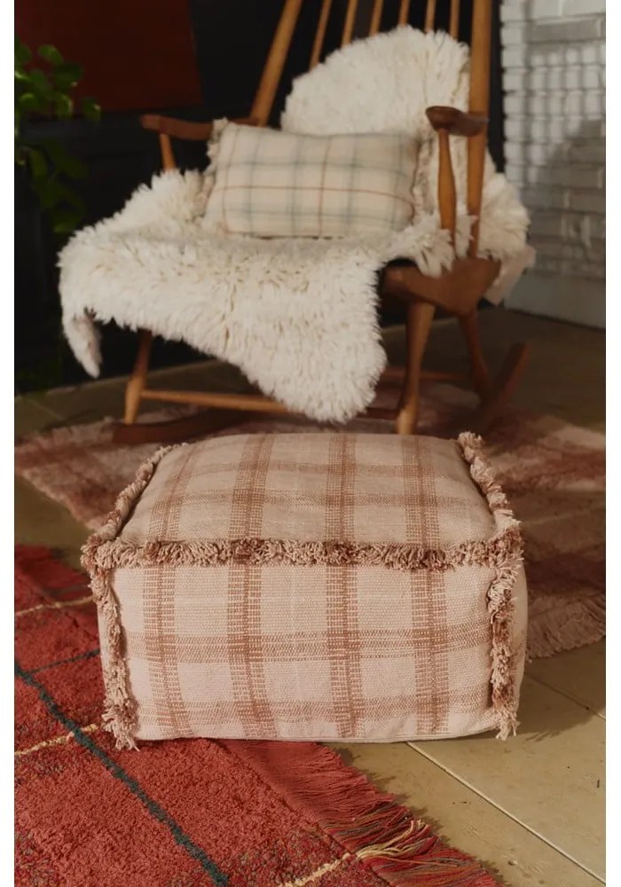 Fotoliu puf pentru copii roz Rose – Lorena Canals