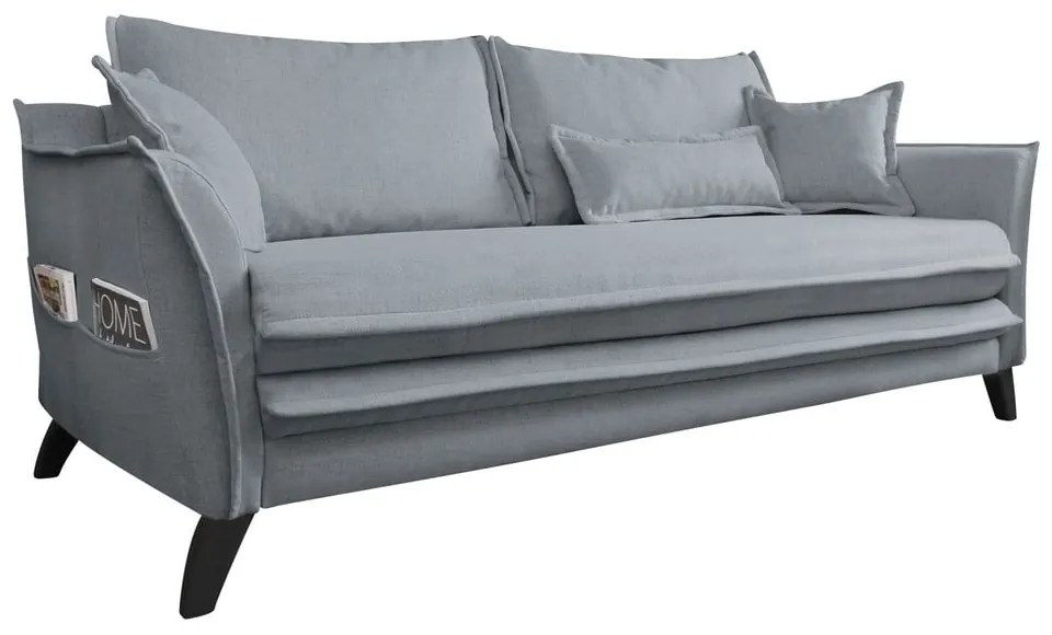 Canapea Miuform Charming Charlie, gri deschis