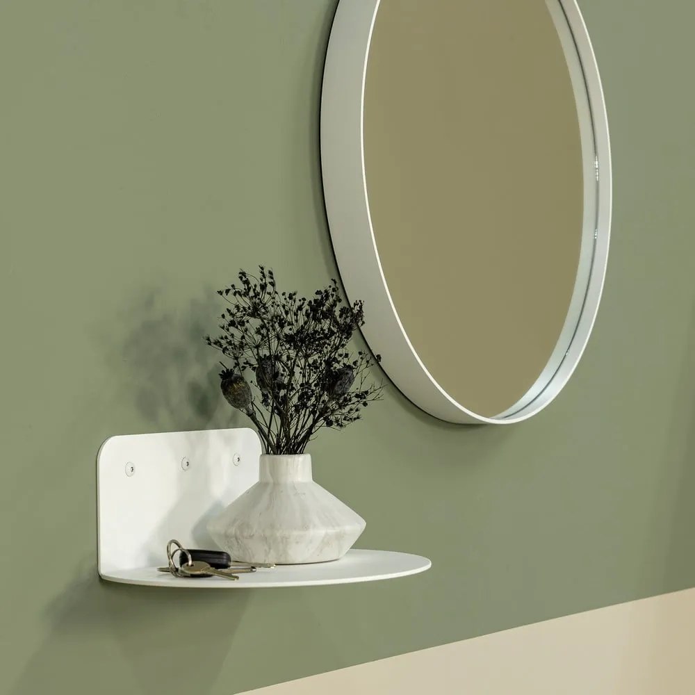 Raft alb din metal 30 cm Flex – Spinder Design