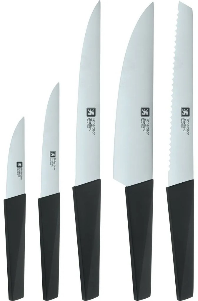 Set de cuțite de bucătărie Amefa din 5 piese însuport EDGE