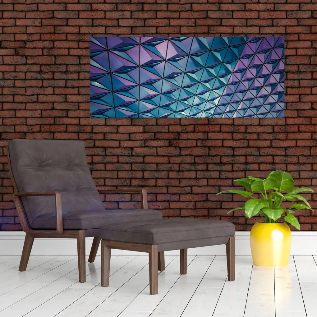 Tablou - structură colorată (120x50 cm)
