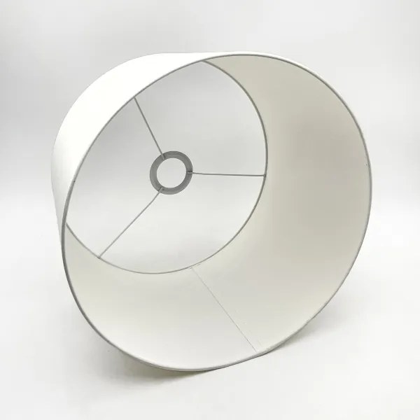 Pendul pe cablu AIDA 1xE27/60W/230V, Ø35 cm, stejar/alb