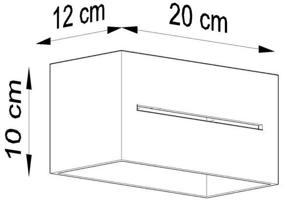 Aplică LOBO 2xG9/40W/230V gri