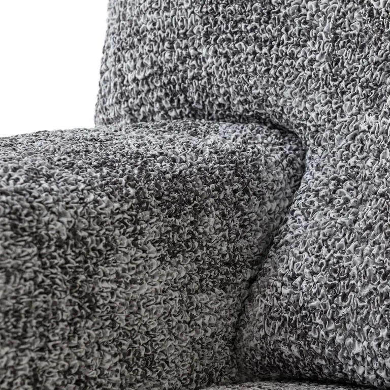 Huse bielastice MARMO gri taburet (40 x 40 x 40 cm)