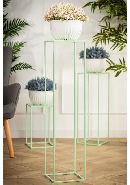 Suport de flori 100x24 cm verde deschis