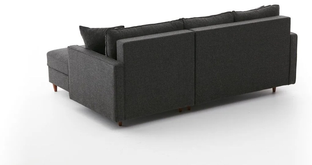 Canapea de colț Eva Right - Anthracite