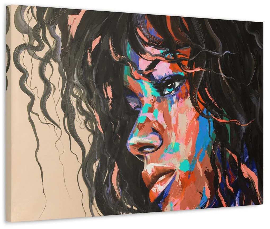 Tablou Canvas African Beauty 90x60 cm