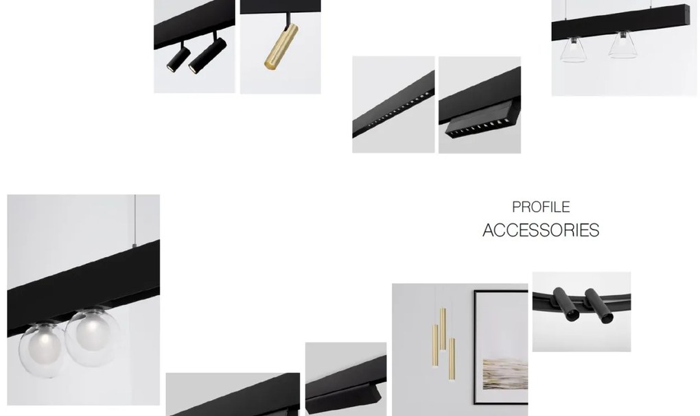 Accesoriu, Corp de iluminat pentru sina magnetica Buxton, Loop sau Sign, Karma