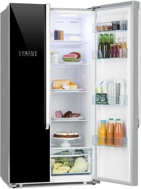 Klarstein Grand Host XL, combinație de frigider cu congelator, model standard, 517 litri, neagră