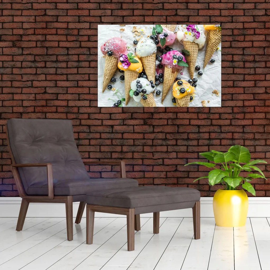 Tablou cu înghețată (90x60 cm)