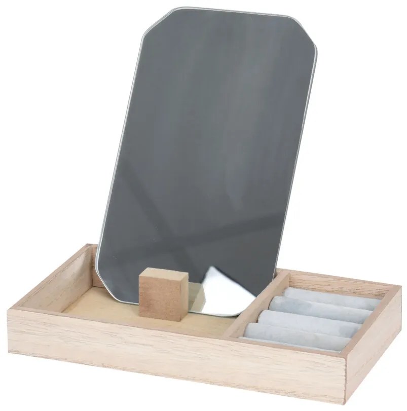 Cutie de bijuterii cu oglindă