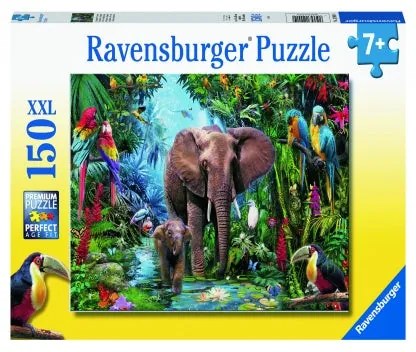 PUZZLE ANIMALE DIN SAFARI, 150 PIESE - RAVENSBURGER (RVSPC12901)