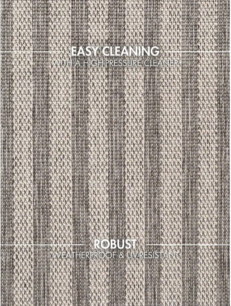 Covor pentru exterior și interior gri/crem 120x170 cm Haringey Linley – Ted Baker