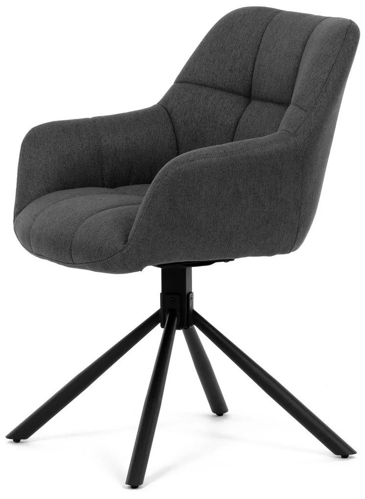 Set de scaune de sufragerie cu mecanism deîntoarcere HC-532 GREY2, 2 buc.