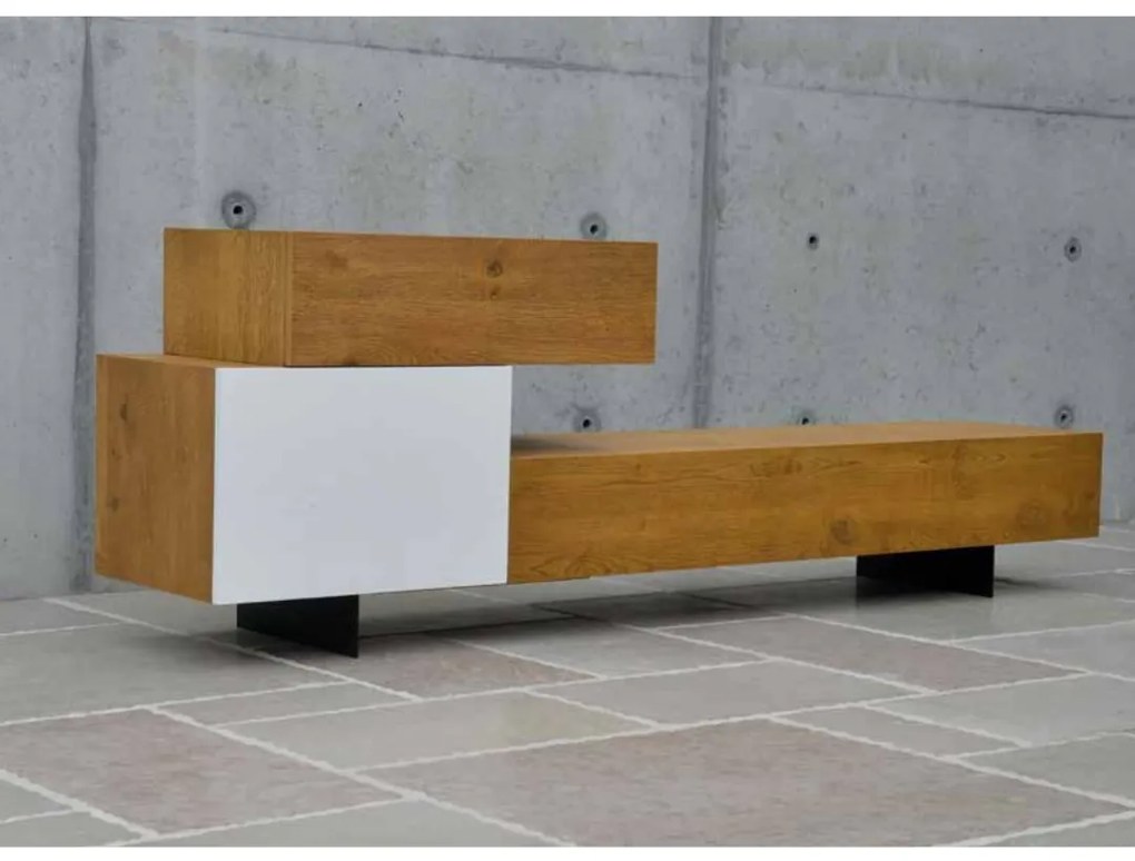 COMODA TV lemn masiv - 180 cm / 45 cm / h 76 cm