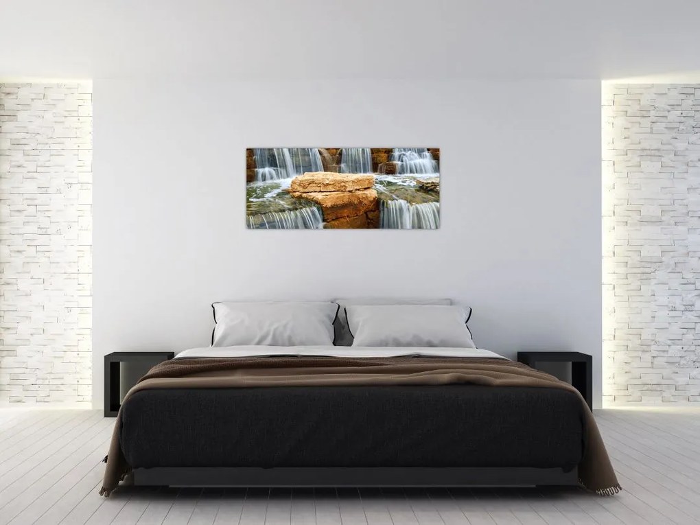 Tablou cu cascade (120x50 cm)