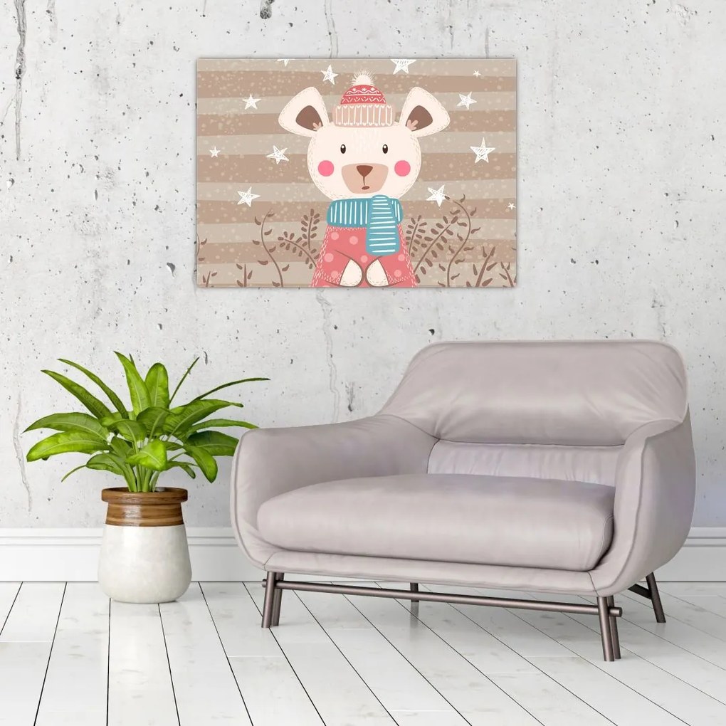 Tablou - Ursuleț (70x50 cm)