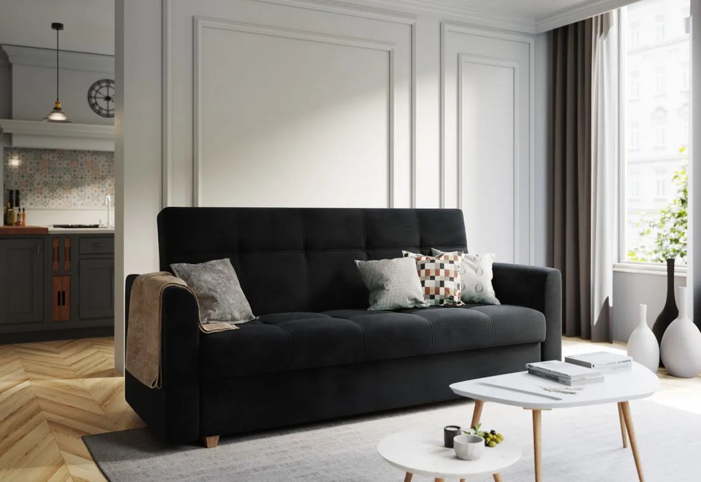 Supermobel Canapea tapitata extensibila LENTO, 215x88x85, itaka 10