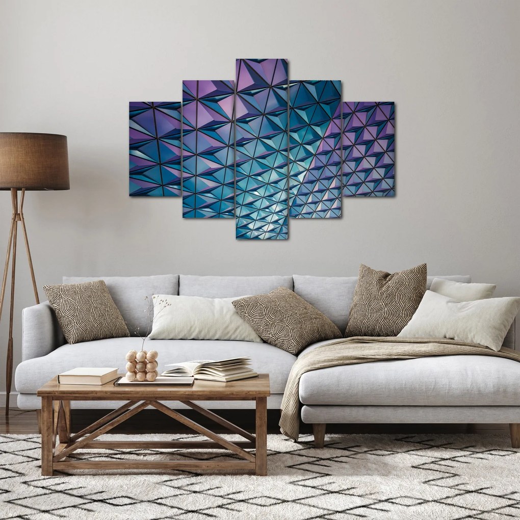 Tablou - structură colorată (150x105 cm)