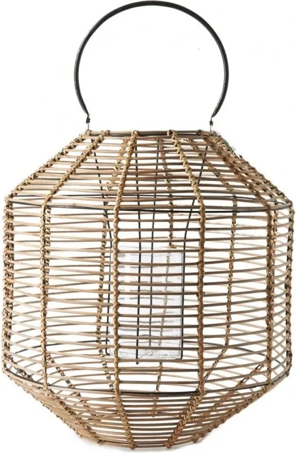 Felinar, suport lumanare portabil din bambus Camps Bay L 345770RM