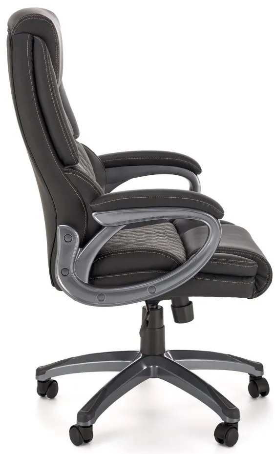 Scaun de birou Steven negru/gri H119 cm