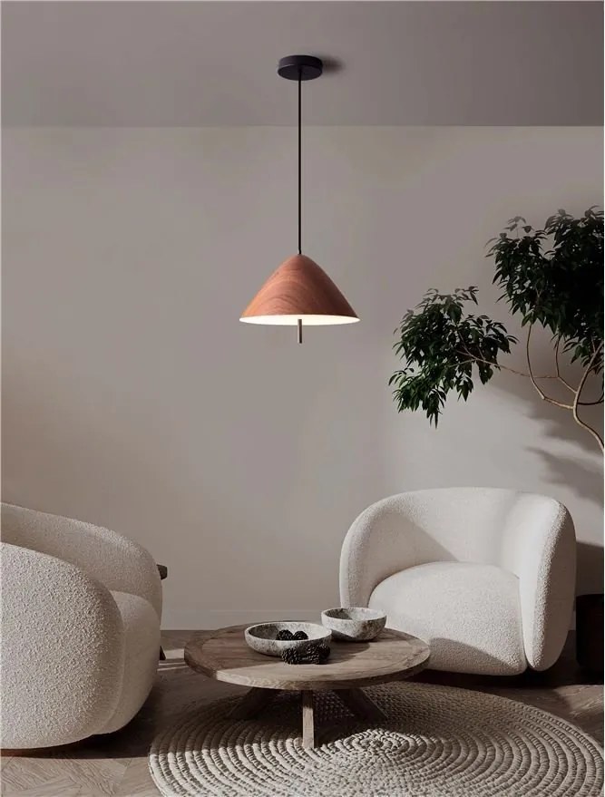 Lustra/Pendul LED design modern OROS lemn