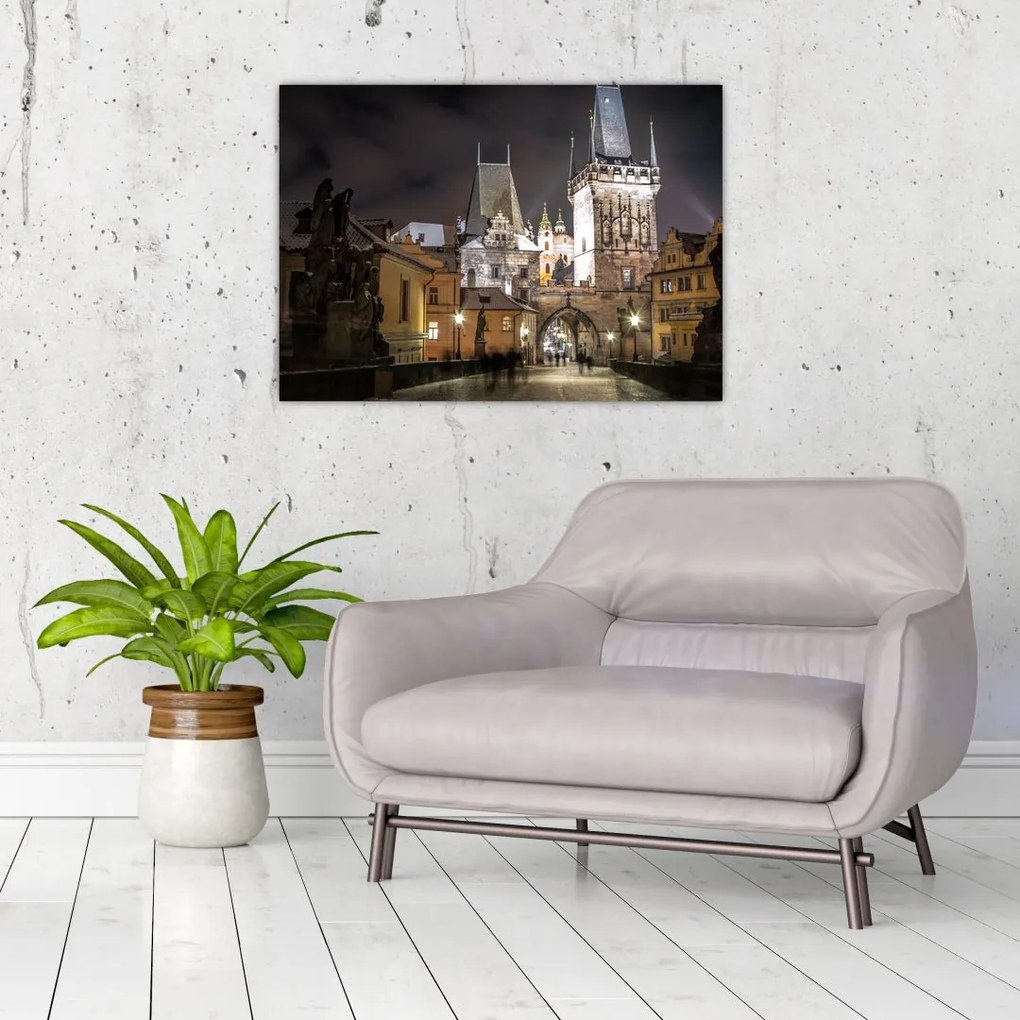 Tablou cu Poarta de pulbere iluminată (70x50 cm)
