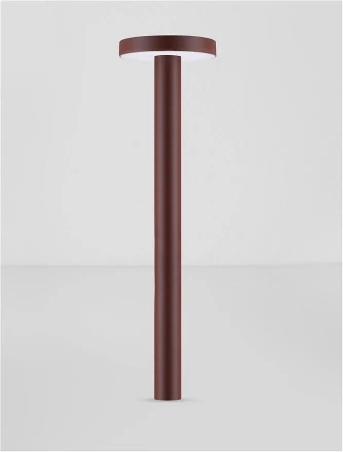 Stalp de exterior pentru terasa sau gradina, MOOD maro H-40cm