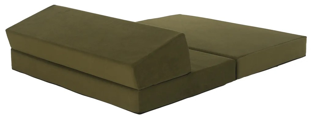 Scaun pliant/saltea VEDIS, verde