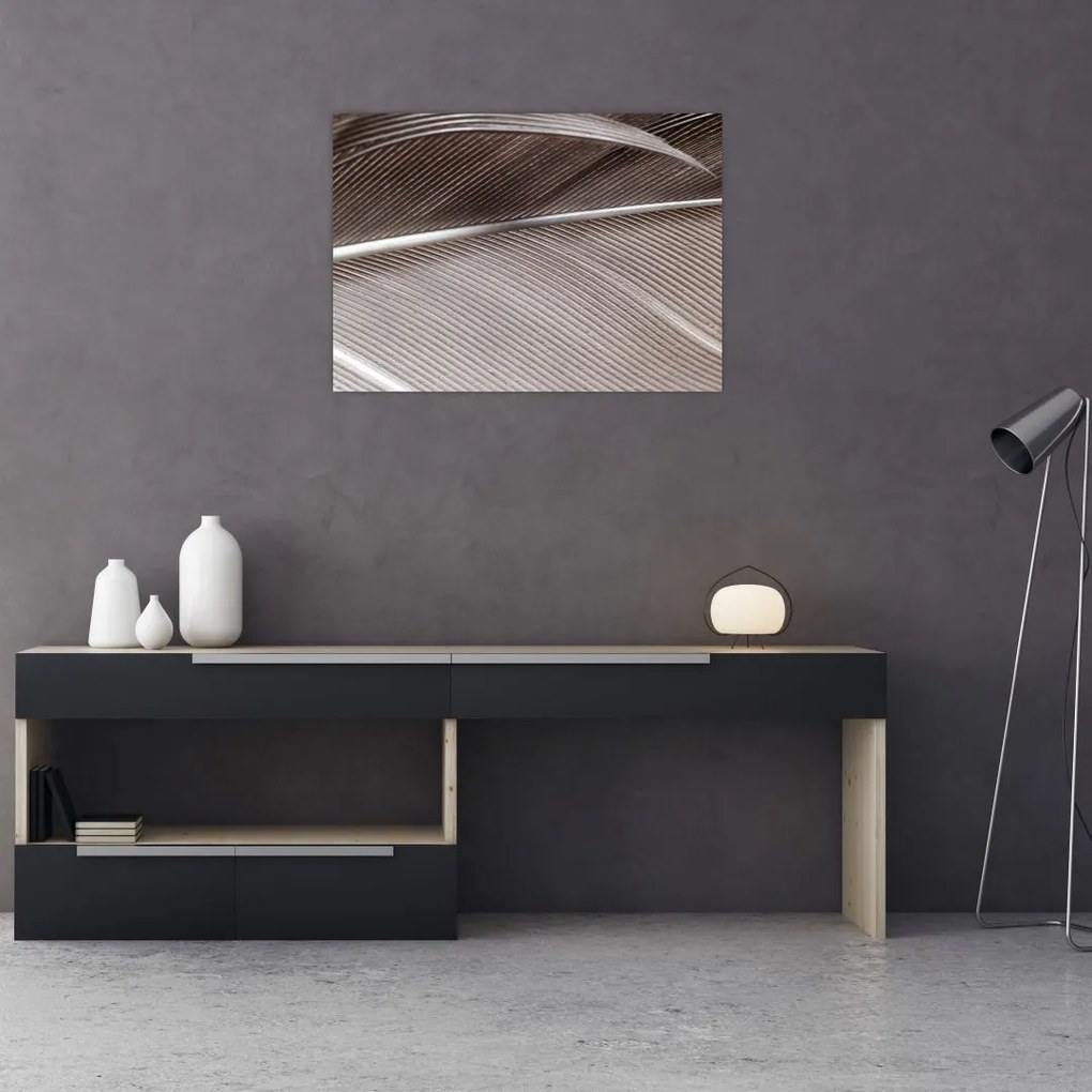 Tablou cu fibre abstacte (70x50 cm)