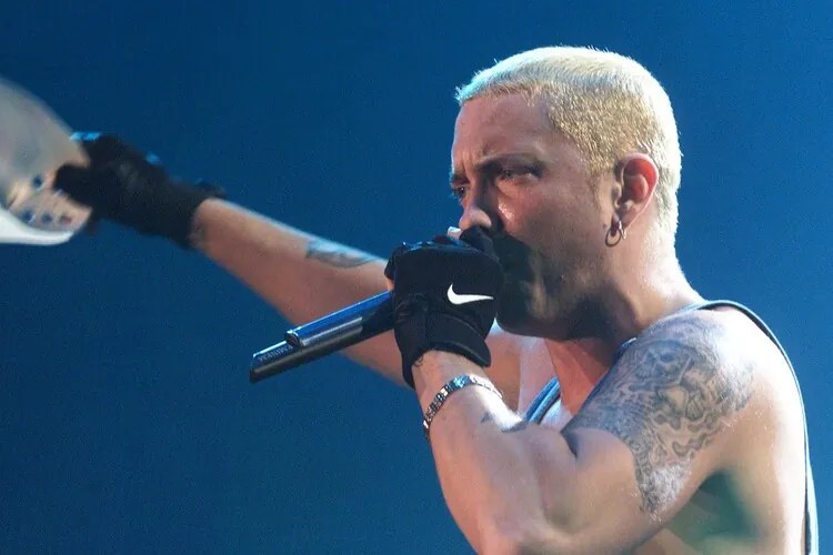 Fotografie Eminem live in Hamburg 2001, Gareth Davies