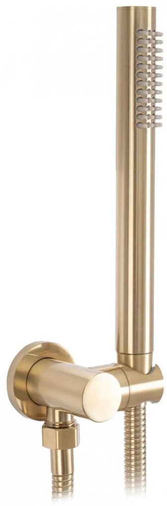Baterie de dus Lungo auriu periat