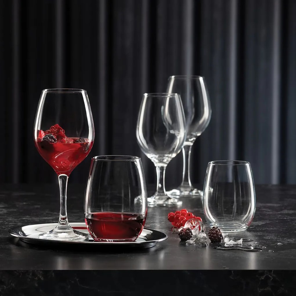 Set 6 pahare 350ml, Amber